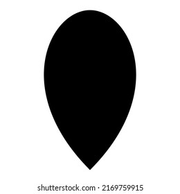 Leaf, flower and plant silhouette element