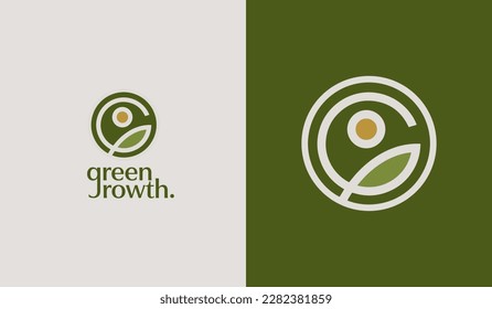 Leaf Flower Tree monoline. Universal creative premium symbol. Vector sign icon logo template. Vector illustration