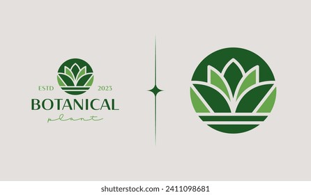 Leaf Flower Tree monoline. Universal creative premium symbol. Vector sign icon logo template. Vector illustration