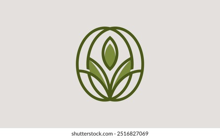 Laubblütenbaum Monoline. Universelles kreatives Premium-Symbol. Logo-Vorlage für Vektorsymbol. Vektorgrafik