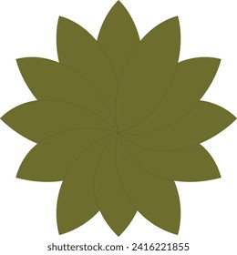 leaf flower vedtor and ilustretion design