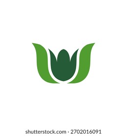 leaf flowers simple, minimalist modern nature organic