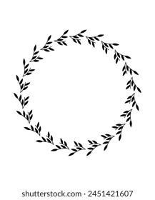leaf frame icon, vector best flat icon.