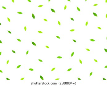 Leaf fresh green background 