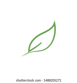 Leaf graphic design template vector isolated illustration