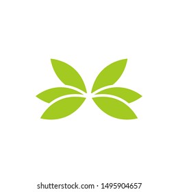 Leaf graphic design template vector isolated illustration