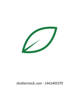 Leaf graphic icon design template vector illustration