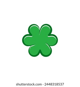 leaf green clover logo abstract icon vector design