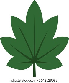 leaf, green, compound, nature, organic, eco, growth, fresh, natural, segmented, minimal, design, illustration, serene, tranquil, harmony, balance, foliage, plant, life

