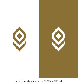 leaf green eco nature logo vector eps