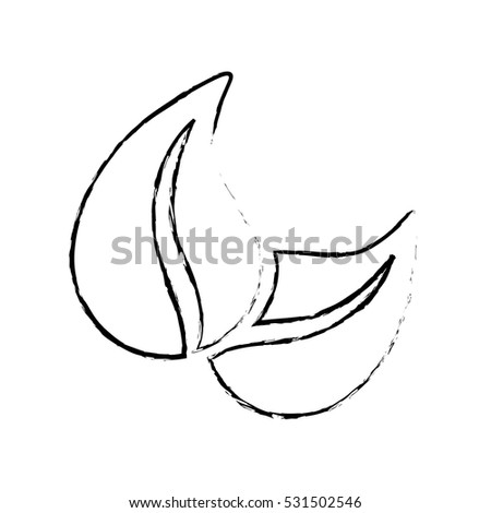 Leaf green ecology icon vector illustration graphic design