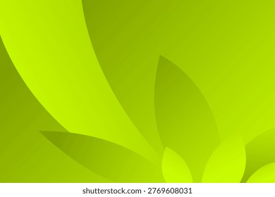leaf green layer color abstract background. Vector illustration	