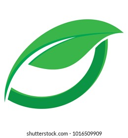 leaf green logo business garden