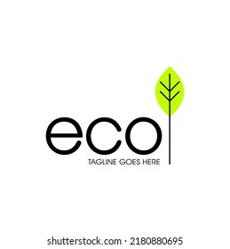 leaf green logo vector symbol icon design illustration