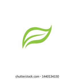 Leaf green Logo vector Template