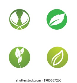 Leaf Green Nature Ecology Element vector