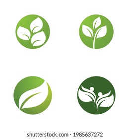 Leaf Green Nature Ecology Element vector