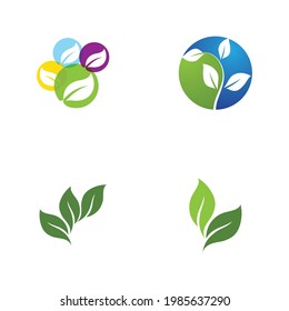 Leaf Green Nature Ecology Element vector