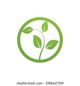 Leaf Green Nature Ecology Element vector