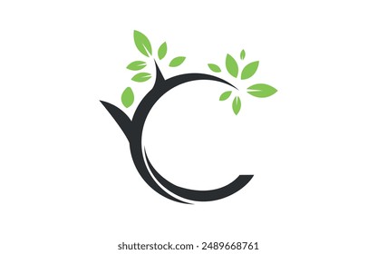 leaf green nature logo and symbol template Vector pro Vector