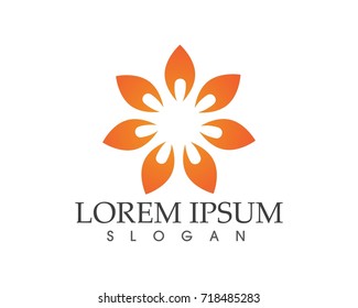 leaf green nature logo and symbol template Vector 