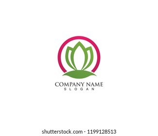 leaf green nature logos