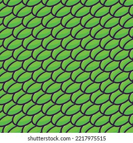 Leaf Green Pattern, Nature Vector