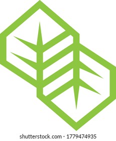 Leaf Green Technology diseños de logotipo vectorial