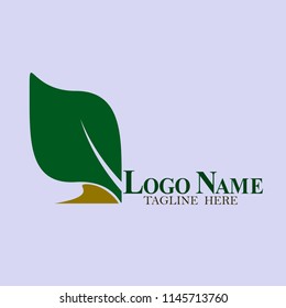 Leaf and Ground Logo