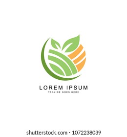 leaf health logo template