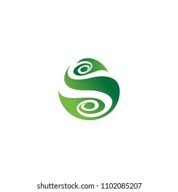 leaf healthycare logo template