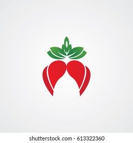 leaf heart icon to logo medicare