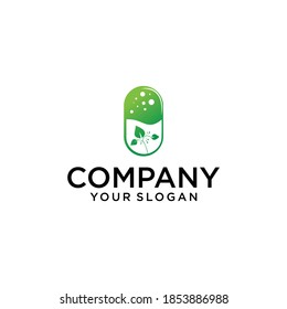 Leaf-Logo-Design für gesunde Unternehmen