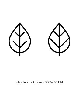 leaf icon for apps and web sites