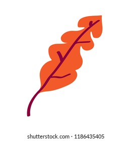 Leaf icon. Autumn leaf