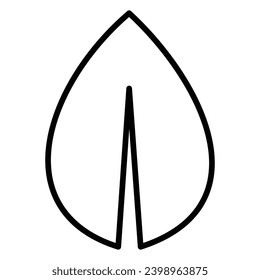 Leaf icon design, illustration design
