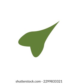 leaf icon design illustration web