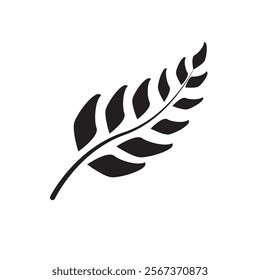 the leaf icon design template