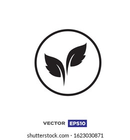 Leaf Icon Design Vector Illustration