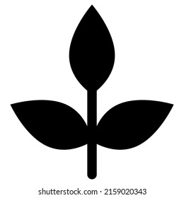 leaf icon design, vector illustration, best used for presentations