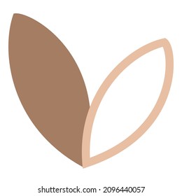 Leaf icon. ecology concept. Nature, naturanolye.