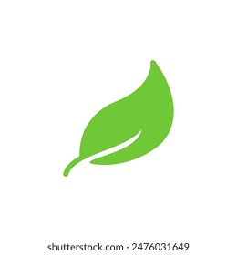 Leaf icon. Environment. Plant. Bio. Ecology