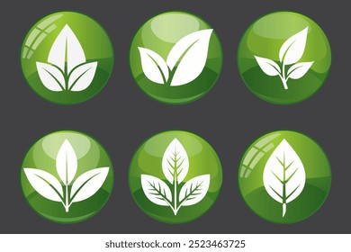 Blatt Symbol Grafik für Dekoration 