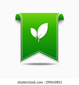 Leaf Icon Green Vector Icon Design