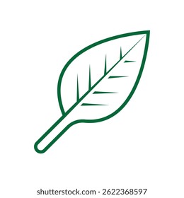 ícone folha ilustração elemento design
