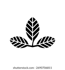 Leaf icon illustration vector design template