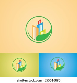 leaf icon logo business