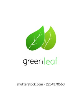 leaf icon logo design, leaves
