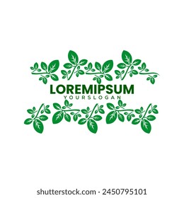 Leaf Icon Logo Design Vektorgrafik 