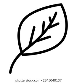 Icono de hoja o ilustración de logotipo estilo negro